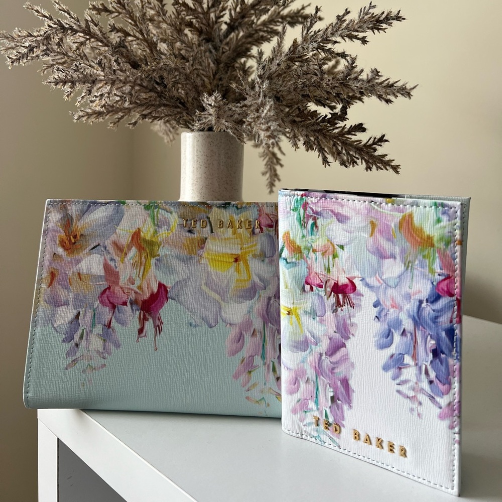 Ted Baker Floral Wallet and Passport holder
